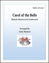 Carol of the Bells piano sheet music cover